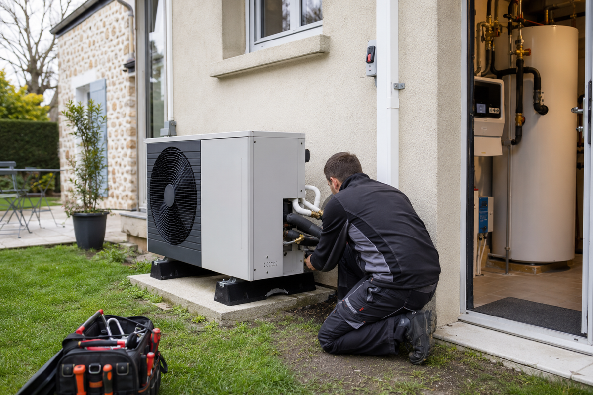 Remplacer Chaudi�re Gaz par Pompe � Chaleur​